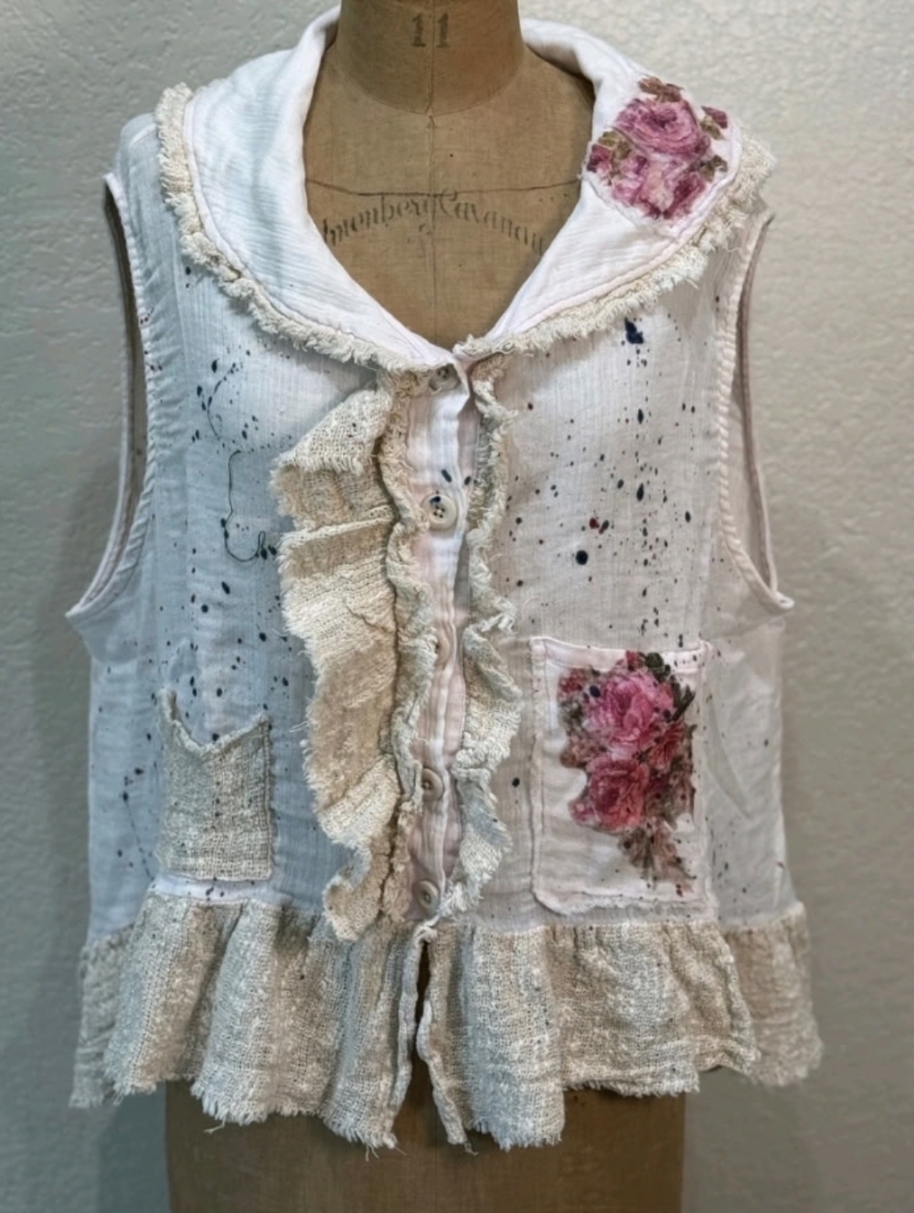 #1500 A Rare Bird Bless Your Little Heart Vest